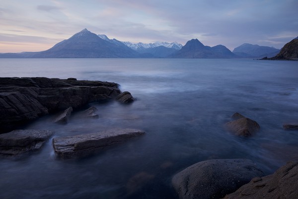 A Gentle Sunset at Elgol Picture Board by Stephen Taylor