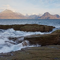 Buy canvas prints of The Sea at Elgol by Stephen Taylor