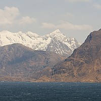Buy canvas prints of Sgurr Na Stri and the Cuillin Ridge by Stephen Taylor
