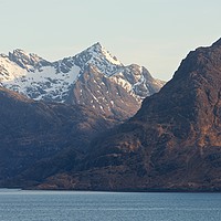 Buy canvas prints of Morning Light on the Cuillin Ridge by Stephen Taylor