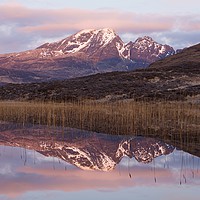 Buy canvas prints of A vivid Sunrise at Blaven by Stephen Taylor