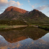 Buy canvas prints of Sunset in Glencoe by Stephen Taylor