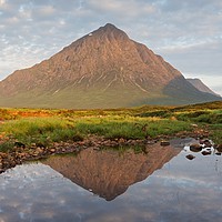 Buy canvas prints of Buachaille Etive Mor Reflections by Stephen Taylor