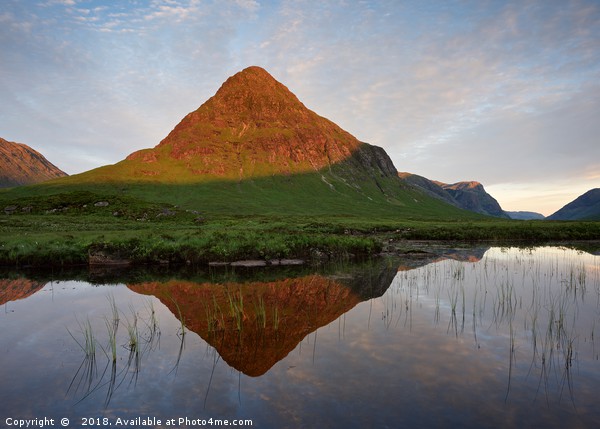 First Light in Glencoe Picture Board by Stephen Taylor
