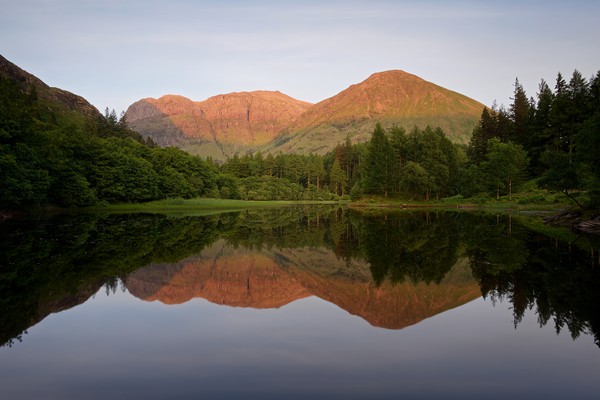 Sunset at Torren Lochan Picture Board by Stephen Taylor