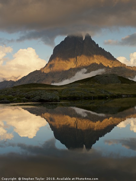 Pic Du Midi D'Ossau Picture Board by Stephen Taylor