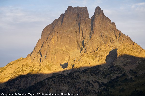 Pic Du Midi D'ossau Picture Board by Stephen Taylor
