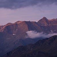 Buy canvas prints of Alpen Glow in the Pyrenees by Stephen Taylor