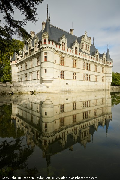 Chateau Azay-le-Rideau Picture Board by Stephen Taylor