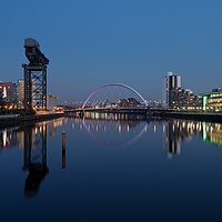 Buy canvas prints of Glasgow Reflected by Stephen Taylor