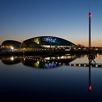 Buy canvas prints of Glasgow Science Centre by Stephen Taylor