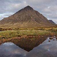 Buy canvas prints of A Moody morning in Glencoe by Stephen Taylor