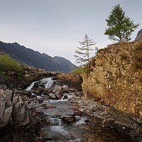 Buy canvas prints of River Coe Falls by Stephen Taylor