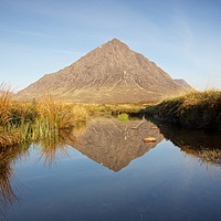 Buy canvas prints of The Buachaille Reflected by Stephen Taylor