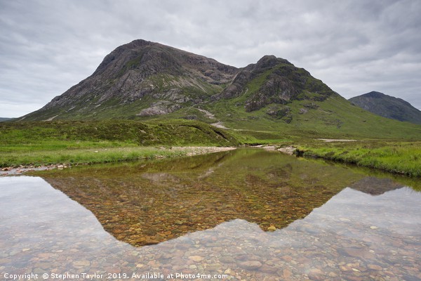 Moody Skies in Glencoe Picture Board by Stephen Taylor