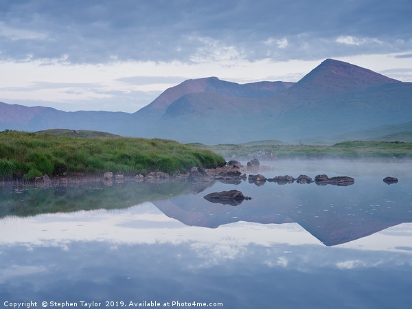 Lochan Na Stainge Picture Board by Stephen Taylor