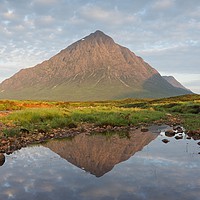 Buy canvas prints of Summers sunrise in Glencoe by Stephen Taylor