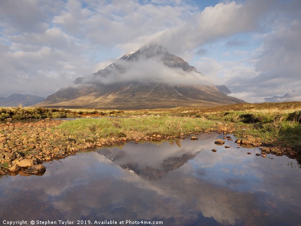 Clearing Mist in Glencoe Picture Board by Stephen Taylor