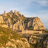 Buy canvas prints of Montserrat Monastery by Stephen Taylor
