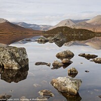 Buy canvas prints of Autumn on Rannoch Moor by Stephen Taylor
