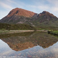 Buy canvas prints of Buachaille at sunset by Stephen Taylor