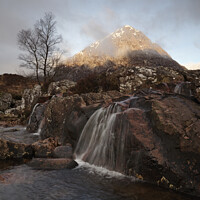 Buy canvas prints of Buachaille Etive Mor at sunrise by Stephen Taylor