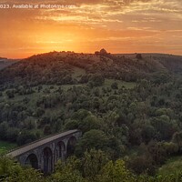 Buy canvas prints of Dusk Descends on Monsal Head by Andy Smith