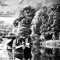 Buy canvas prints of  Huddersfield Narrow Canal by Andy Smith