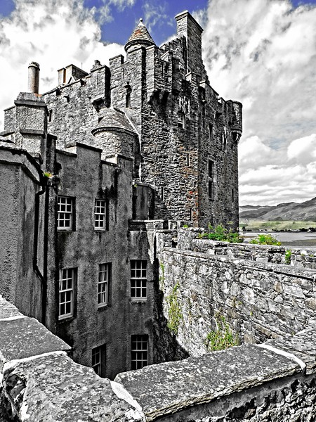 Eilean Donan Castle Picture Board by Andy Smith