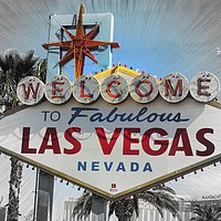 Buy canvas prints of           Welcome To Las Vegas by Andy Smith