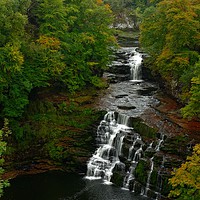 Buy canvas prints of           Falls of Clyde New Lanark by Andy Smith