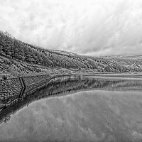 Buy canvas prints of Yeoman Hey Reservoir Saddlworth by Andy Smith
