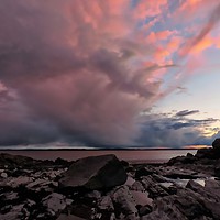Buy canvas prints of Dramatic Stormy Sky by Andy Smith