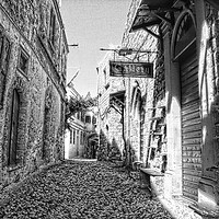 Buy canvas prints of Rhodes Old Town by Andy Smith