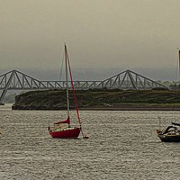 Buy canvas prints of Connel Bridge           by Andy Smith