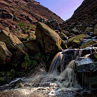 Buy canvas prints of Greenfield Brook by Andy Smith