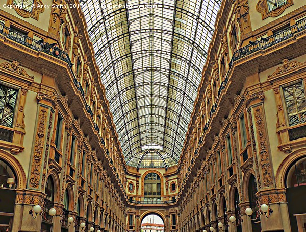 Milan Galleria           Picture Board by Andy Smith