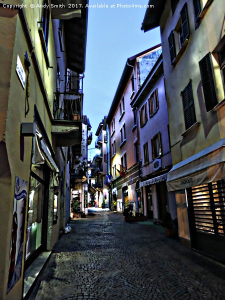 The Streets of Stresa           Picture Board by Andy Smith