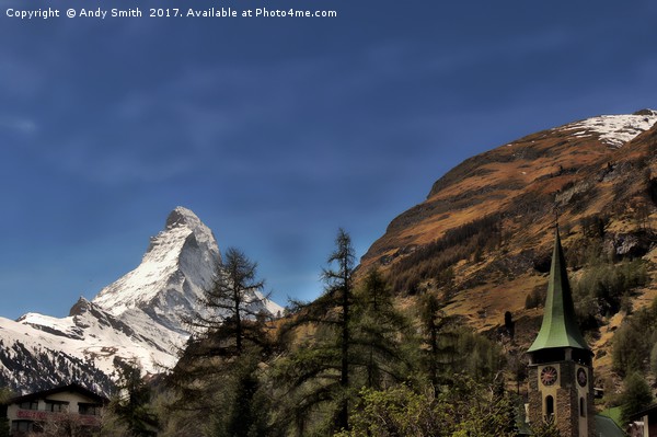 The Matterhorn           Picture Board by Andy Smith