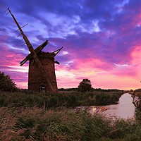 Buy canvas prints of Haunting Beauty of Brograve Mill by Andy Smith