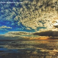 Buy canvas prints of Majestic Sky of Lytham by Andy Smith