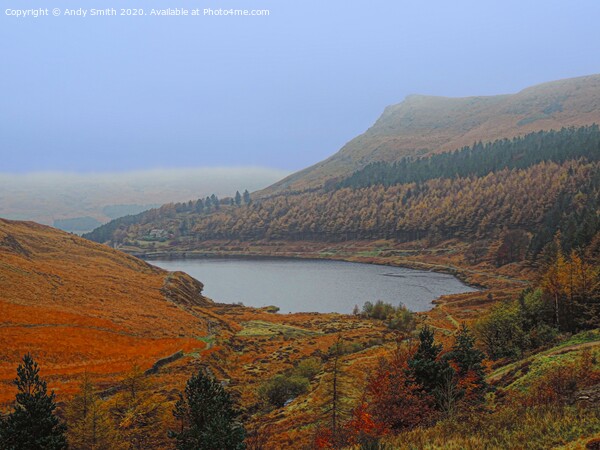 Majestic Autumn Over Dovestones Picture Board by Andy Smith