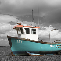 Buy canvas prints of  Fishing Boat by Terry Stone