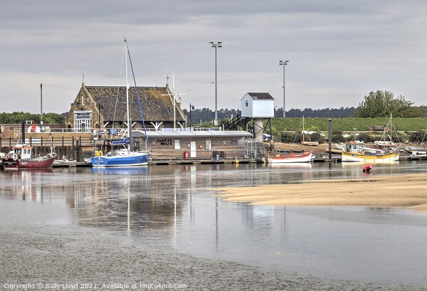 Port of Wells, Harbour Office Picture Board by Sally Lloyd