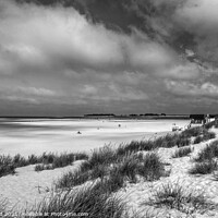 Buy canvas prints of The Tranquil Majesty of Holkham Beach by Sally Lloyd