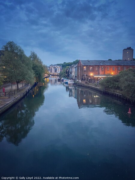 The River Wensum at Dusk  Picture Board by Sally Lloyd