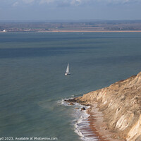 Buy canvas prints of Gliding through the Jeweled Cliffs by Sally Lloyd