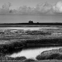 Buy canvas prints of View to the Watch House at Blakeney by Sally Lloyd