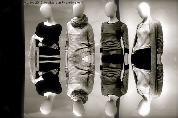  Symmetrical Mannequins Picture Board by Sally Lloyd