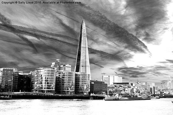  The Shard London  Picture Board by Sally Lloyd